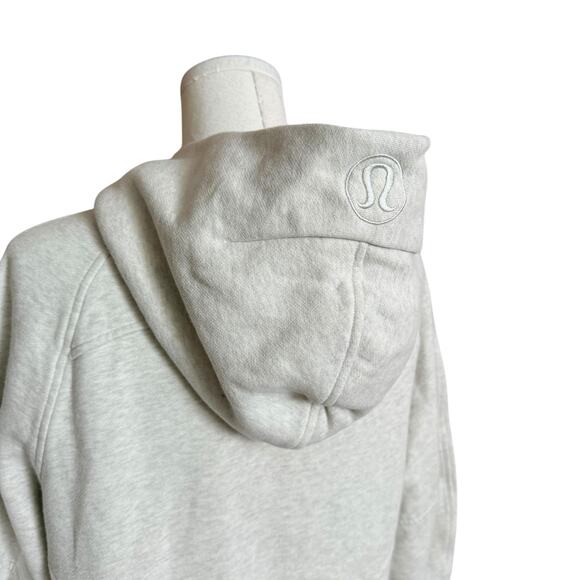 Lululemon Scuba Oversized 1/2 Zip Hoodie Ultra Grey Size XS/S - Picture 9 of 11